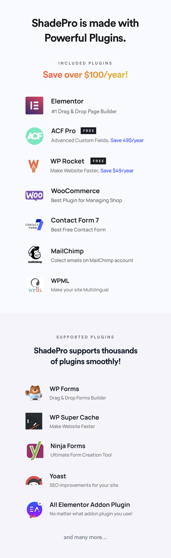 ShadePro – Multi-Purpose WordPress Theme